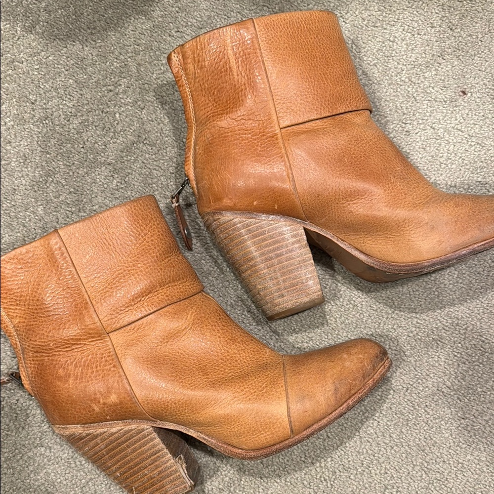 Women's Tan Ankle Boots